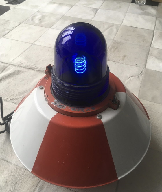 Image 1 of Originele Siemens Taxi/Runway Light Blauw, dimbaar