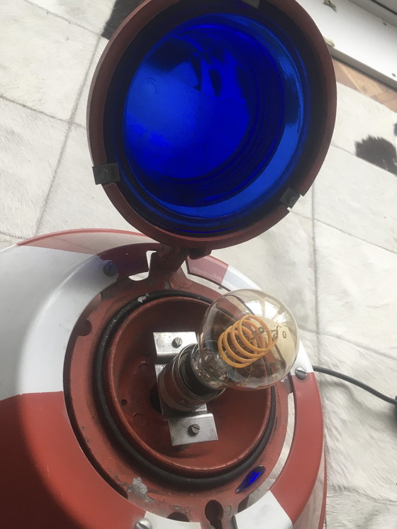 Image 1 of Originele Siemens Taxi/Runway Light Blauw, dimbaar