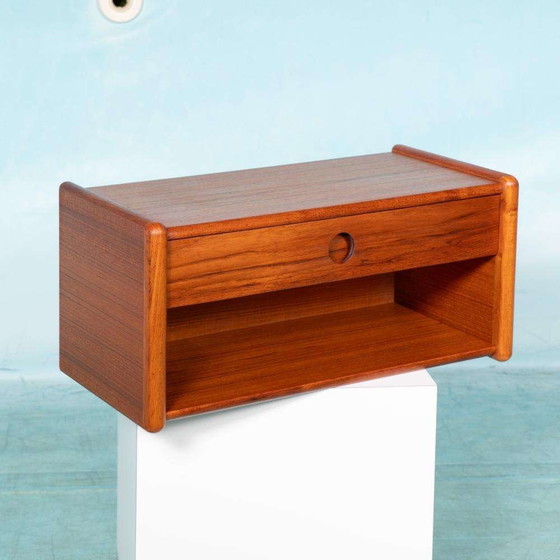 Image 1 of Midcentury teak wandset, minimalist Kai Kristiansen console