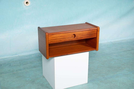 Image 1 of Midcentury teak wandset, minimalist Kai Kristiansen console