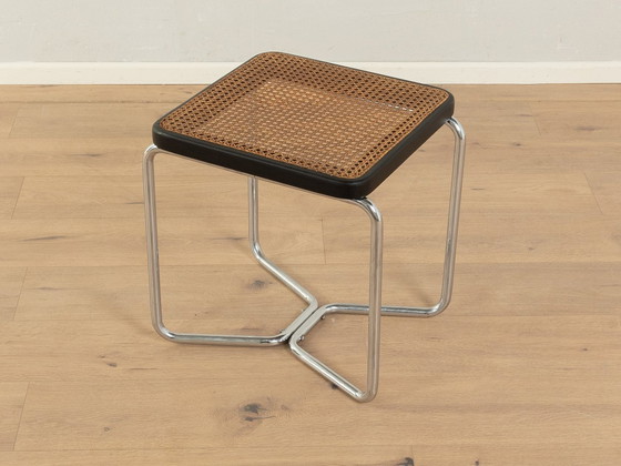 Image 1 of Legendarische kruk van stalen buizen, model B 56, Marcel Breuer voor Thonet