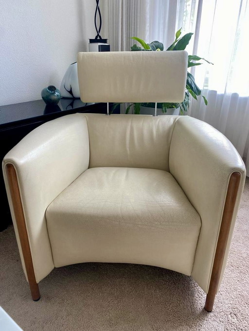 Leolux leren fauteuil