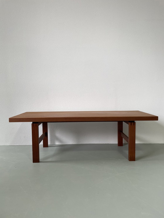 Image 1 of Vintage salontafel massief teakhout