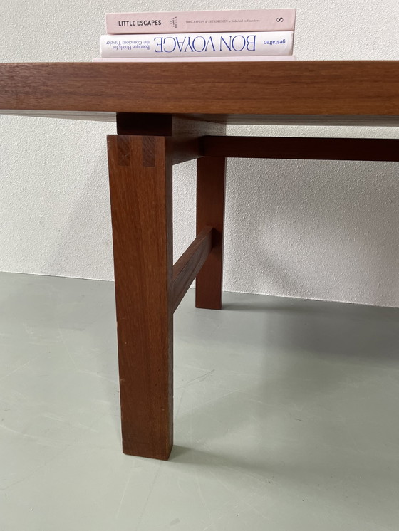 Image 1 of Vintage salontafel massief teakhout