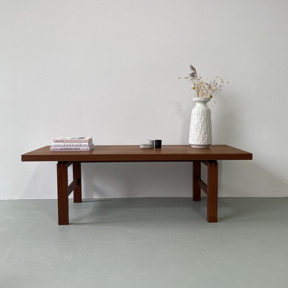 Image 1 of Vintage salontafel massief teakhout