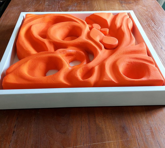 Image 1 of Orange & White Epoxy Pools