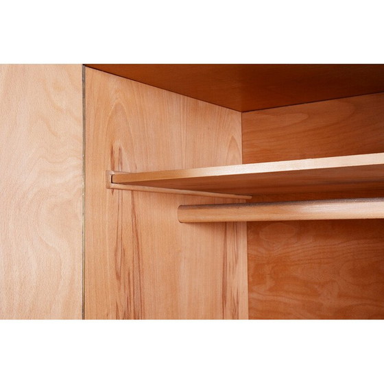 Image 1 of Vintage eikenhouten Bauhaus kast, Tsjechië 1930
