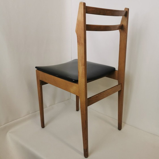 Image 1 of Vintage beukenhouten stoelen model 2087 van Branko Uršič voor Stol, Slovenië 1963