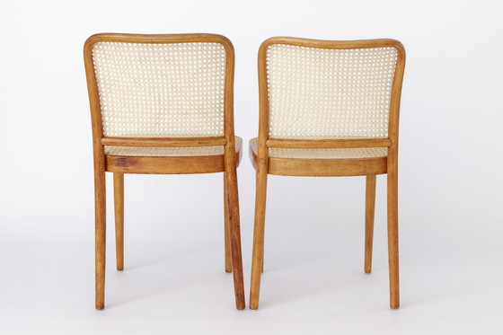 Image 1 of 2 van 8 Ligna stoelen, jaren 1960-1970, Tsjecho-Slowakije, Vintage