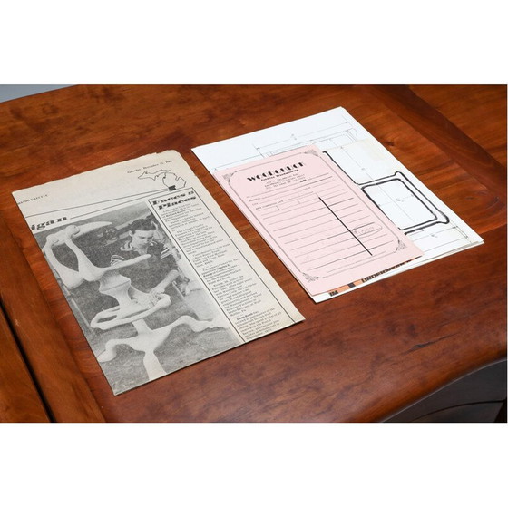 Image 1 of Vintage open opbergplanken van Charles Fisher en Howard Osinski, 1970