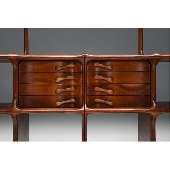 Image 1 of Vintage open opbergplanken van Charles Fisher en Howard Osinski, 1970