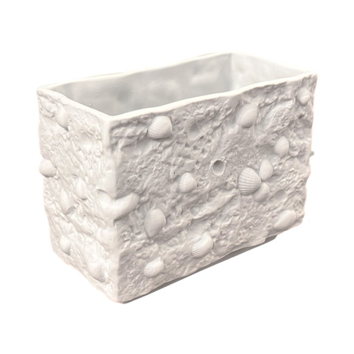 Biscuitvaas in de New Look-stijl Veb Kunstporzellan Ilmenau, Duitsland 1970S