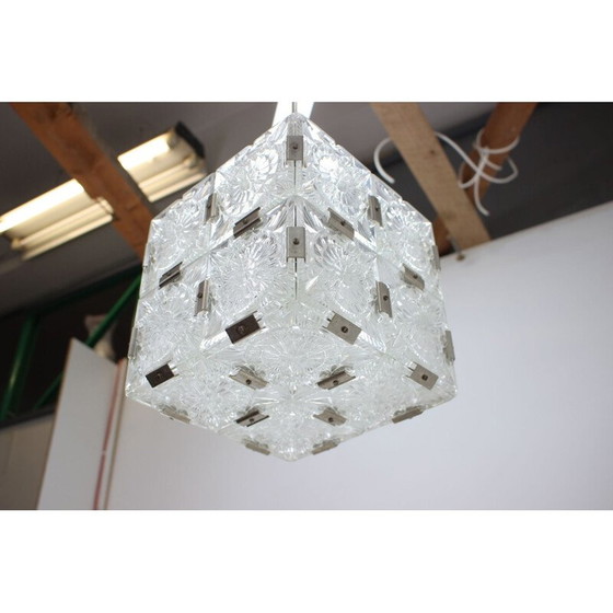 Image 1 of Vintage hanglamp van Kamenický Šenov, Tsjecho-Slowakije 1960