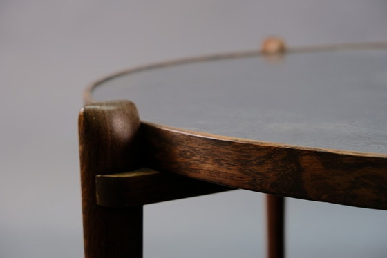 Image 1 of Vintage aluminium salontafel van Heinz Lilienthal, jaren 60