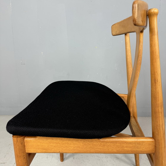 Image 1 of 2x Mid century Deens design stoelen