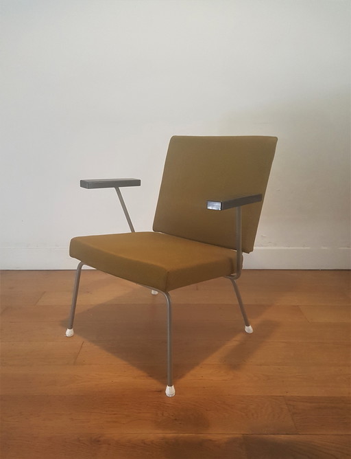 Fauteuil Gispen 1407 van Rietveld uit jaren '50