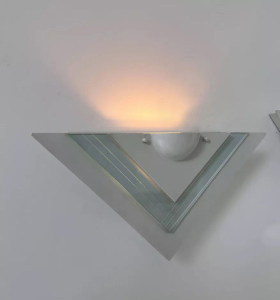 Image 1 of 2X Vintage wandlampen