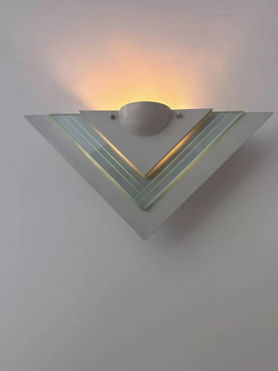 Image 1 of 2X Vintage wandlampen