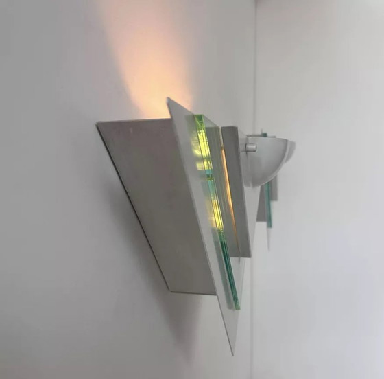 Image 1 of 2X Vintage wandlampen