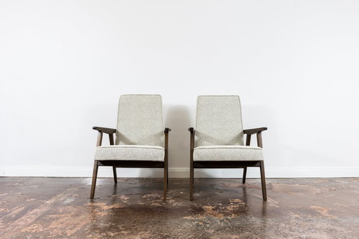 Paar Mid Century fauteuils, Polen, 1960'S