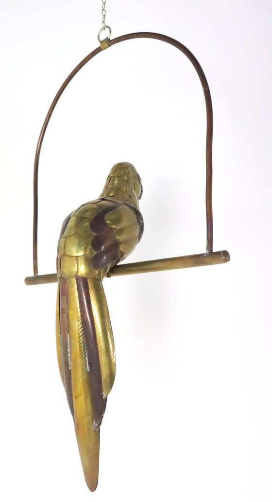 Image 1 of Messing Papagaai Attr. Sergio Bustamante