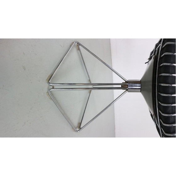 Image 1 of Paar vintage "Delta" draadfauteuils van Rudi Verelst voor Novalux, België 1971