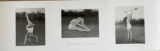 "Marilyn's workout', Copyright Bettmann/Corbis 2005 The Estate Of Marilyn Monroe, Gedrukt in de VS