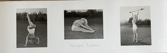 Image 1 of "Marilyn's workout', Copyright Bettmann/Corbis 2005 The Estate Of Marilyn Monroe, Gedrukt in de VS