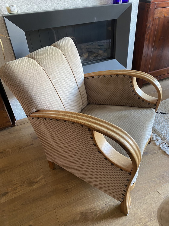 Image 1 of 2x Art Deco fauteuils