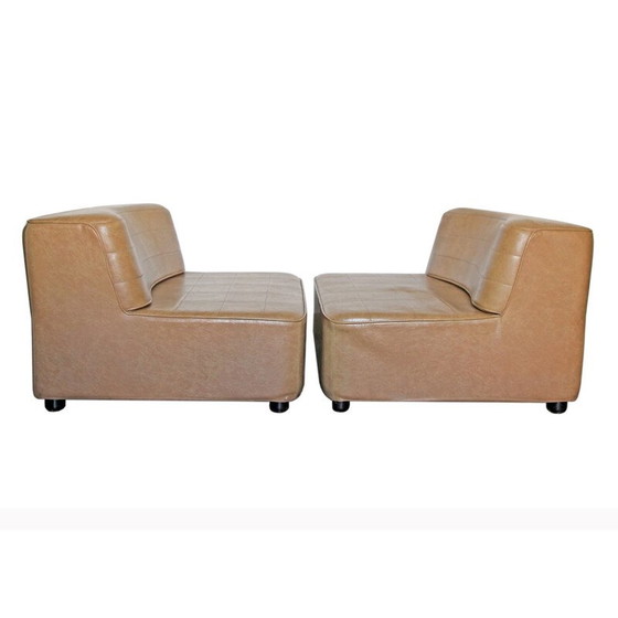 Image 1 of Paar vintage Steiner fauteuils, 1970