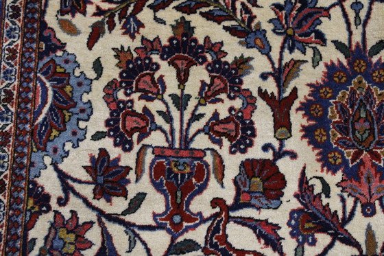 Image 1 of Originele Oude Antieke Keshan Mohtasham Zeer Fijn Semi Antiek 385 X 260 cm
