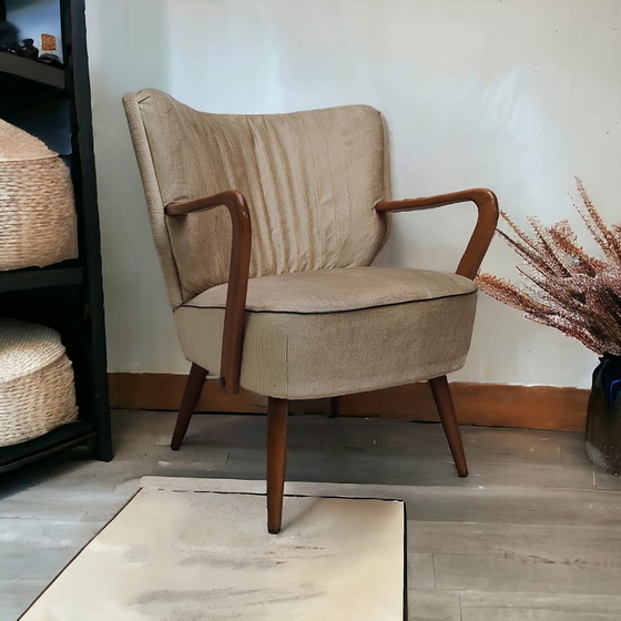 Image 1 of Mid Century cocktailfauteuil