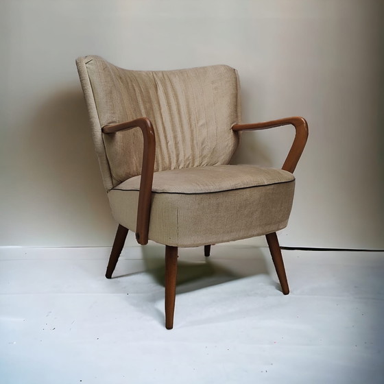 Image 1 of Mid Century cocktailfauteuil