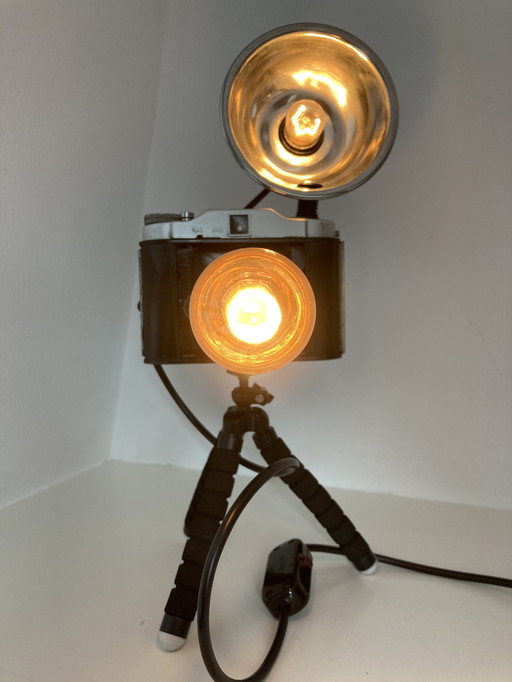 Vintage Dubbellamp Camera