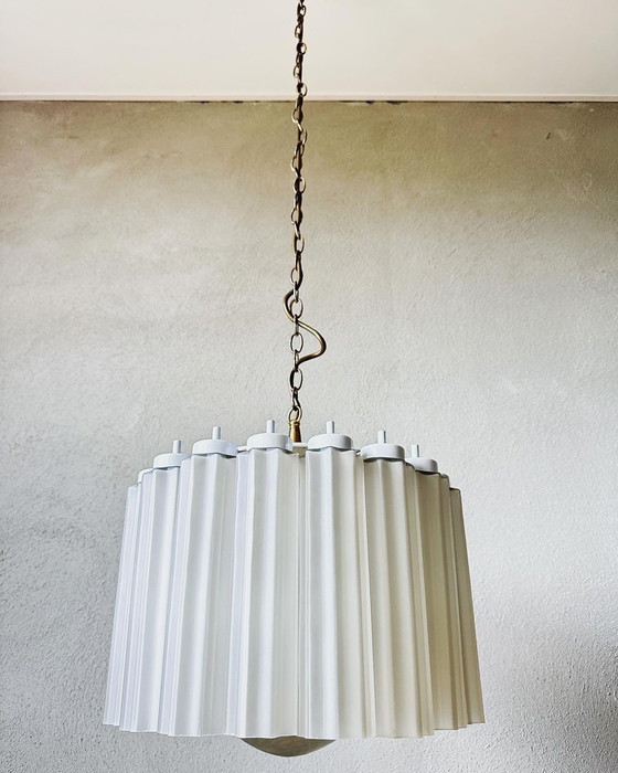 Image 1 of Vintage Glashütte Limburg Hanglamp