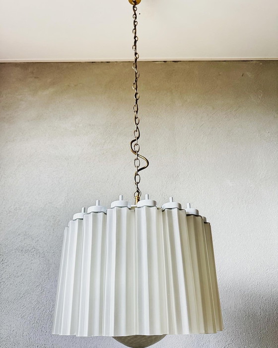 Image 1 of Vintage Glashütte Limburg Hanglamp