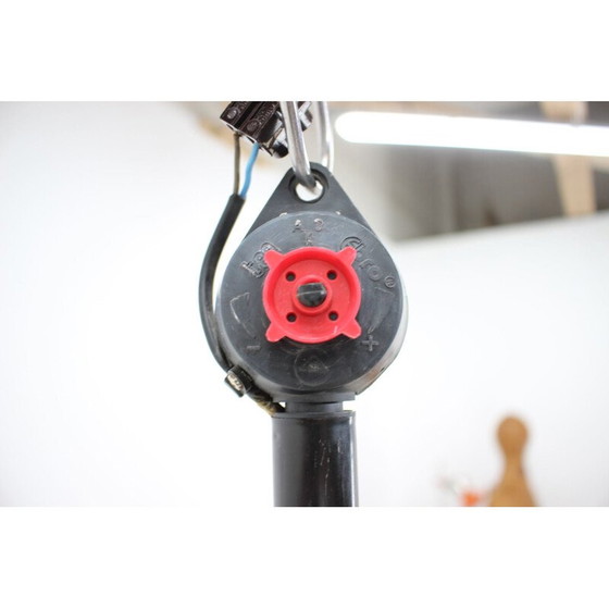 Image 1 of Vintage verstelbare glazen kroonluchter, Tsjecho-Slowakije 1970