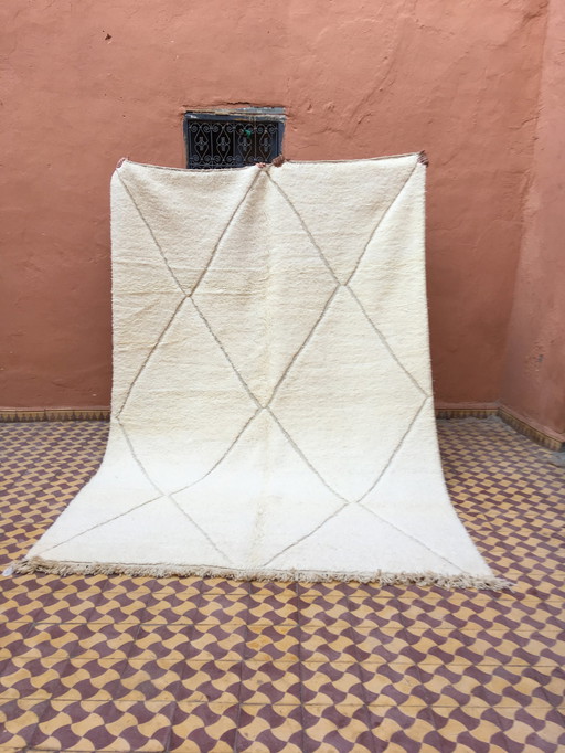 Beni Ouarain Marokkaans Berber Tapijt 304 X 203 Cm