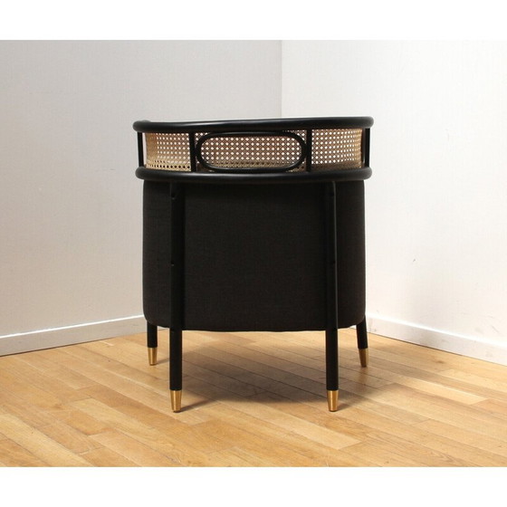 Image 1 of Vintage rieten fauteuil