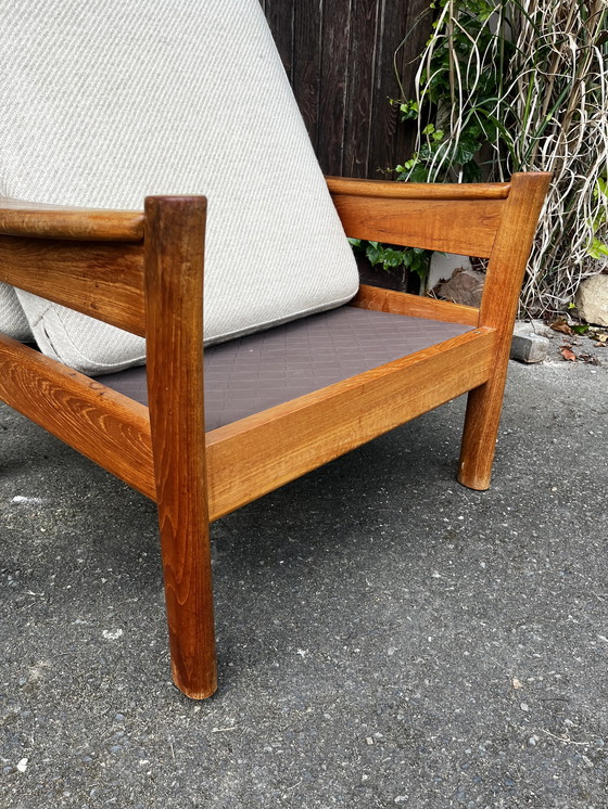 Image 1 of dyrlund fauteuil teak