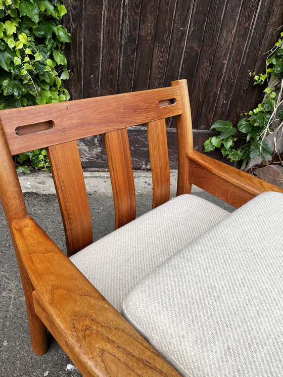 Image 1 of dyrlund fauteuil teak