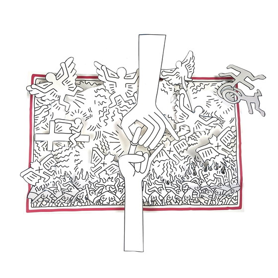 Image 1 of Keith Haring - 3-D Pop Up Boek