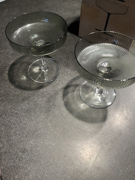 Image 1 of 2x Ferm Champagne/ Cocktail Glas