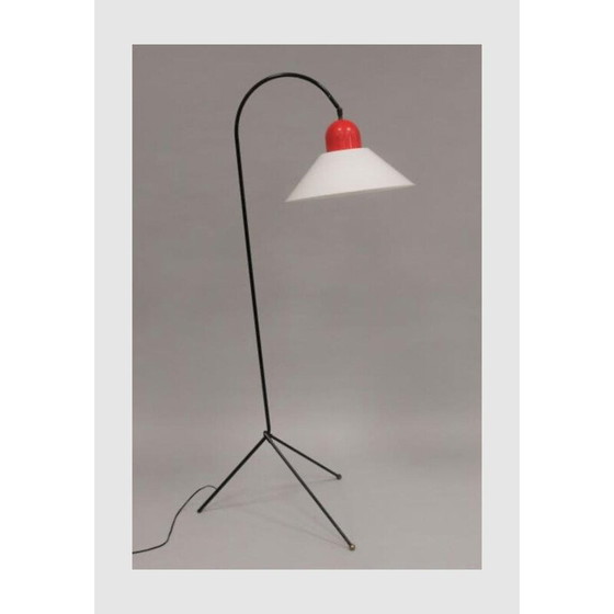 Image 1 of Vintage driepoot vloerlamp, Frankrijk 1960