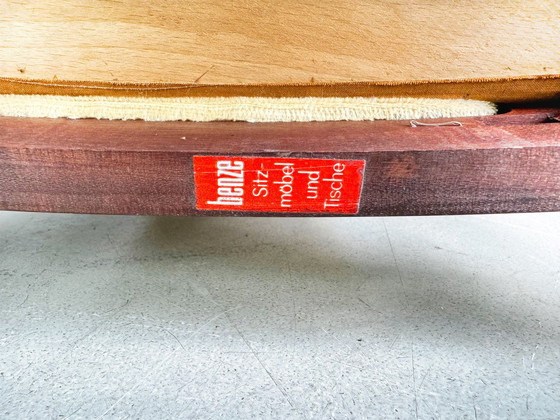 Image 1 of Set van 6 Originele Vintage Mid Century Stoelen Benze 1960