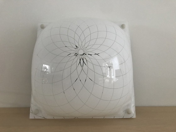 Image 1 of Vintage Plexiglas  Wandlamp - Plafondlamp 