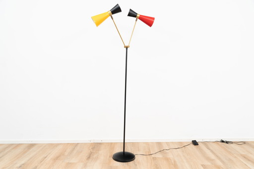 Diabolo vintage vloerlamp