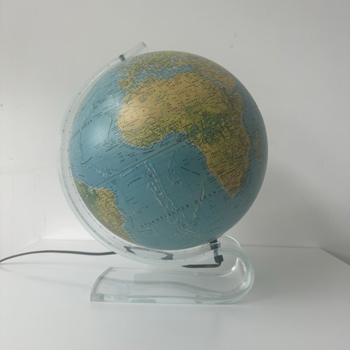 Vintage Scan-Globe Deens design verlichte globe