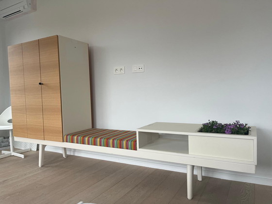 Image 1 of Vitra level 34 meubel storage bench flower box