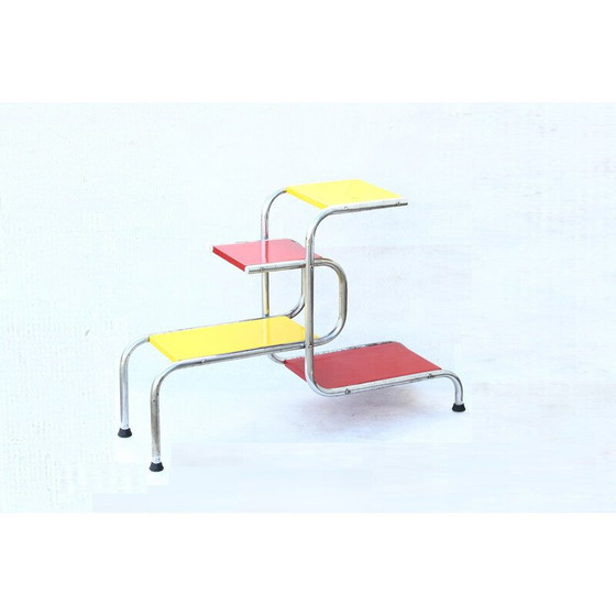 Image 1 of Vintage Functionalistische plantenstandaard